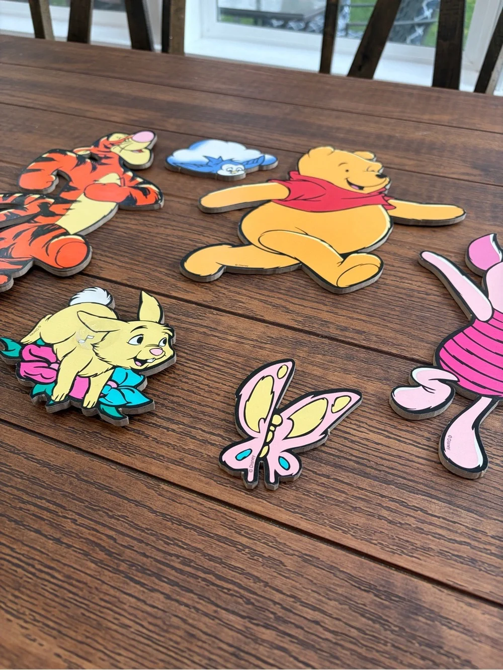 Vintage Disney Winnie the Pooh Pressboard Decor